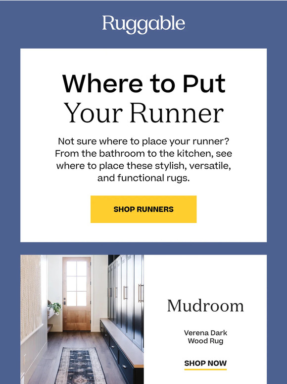 Create Your Own Runner Runway