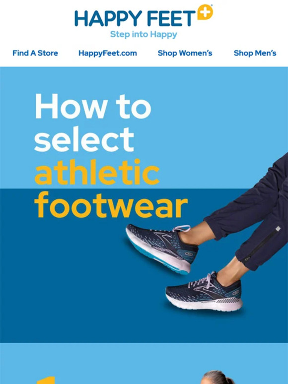 Here's How to Select Healthy Athletic Footwear Milled