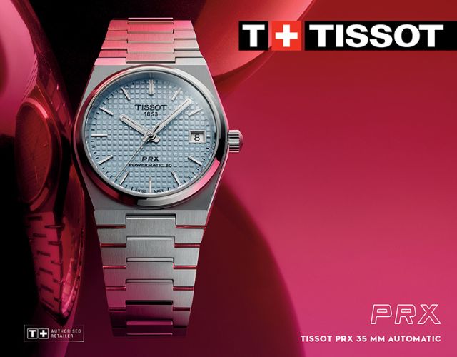 Ernest Jones UK Introducing the Tissot PRX 35mm Automatic Milled