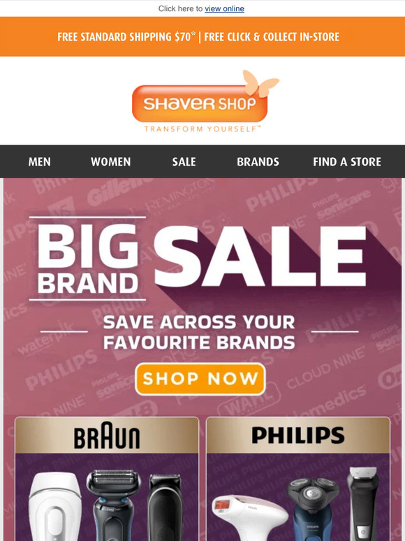 Shaver Shop (NZ): Save Across All Of Your Favourite Brands In Our Big ...