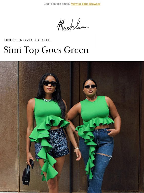 OUT NOW: SIMI TOP IN GREEN 🇳🇬