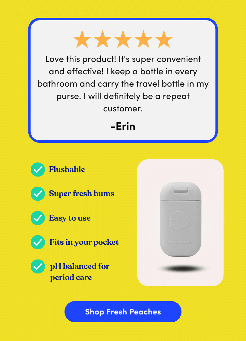 Fresh Peaches Toilet Paper It's been 150 years and it's time for an