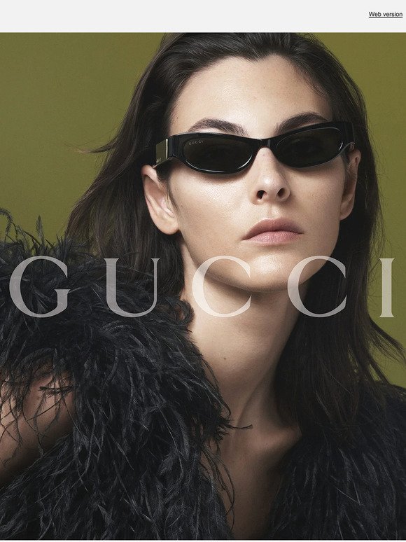 New Sunglasses with Vittoria Ceretti