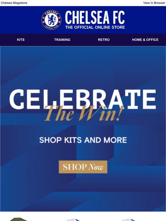 Chelsea FC Store, Official Chelsea FC Clothing, Chelsea Merchandise