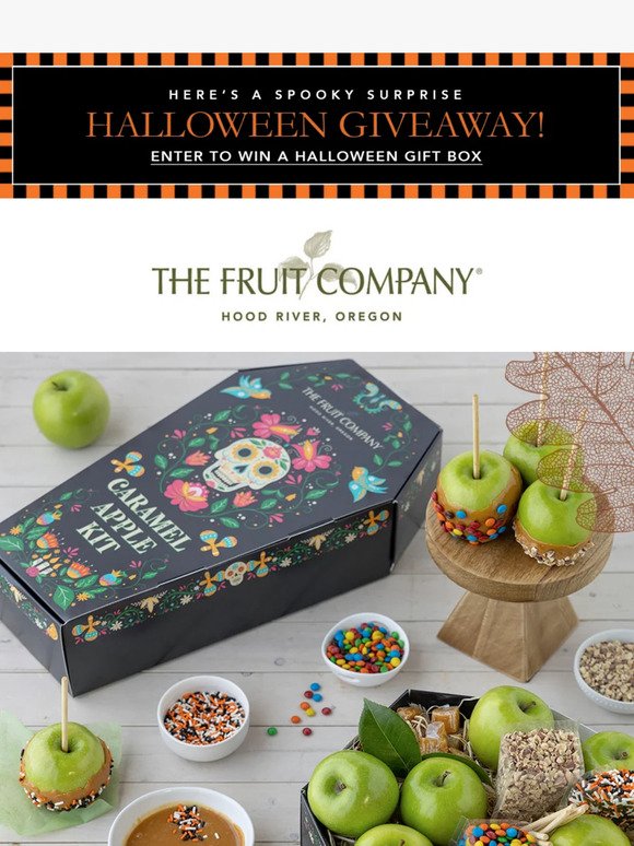 🍏 Halloween Magic in Every Bite: $10 off Caramel Apple Kit!