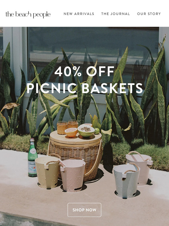 The Making of our Picnic Basket — The Beach People Journal