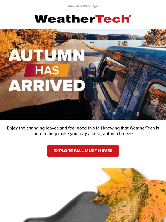 WeatherTech Discover FeelGood Fall Favorites Milled