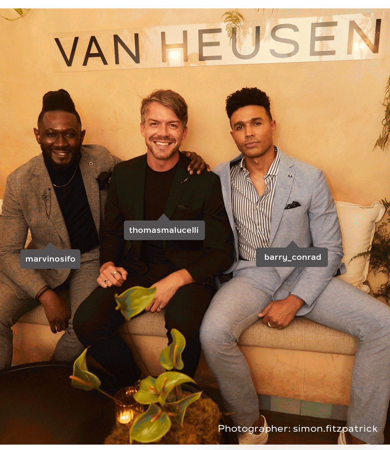 Van Heusen Shop the looks from our event of the year with suits from