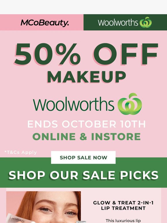 ⏰ 3-Days Left For Last 50% Off* for 2023 at Woolworths!🏃‍♀️