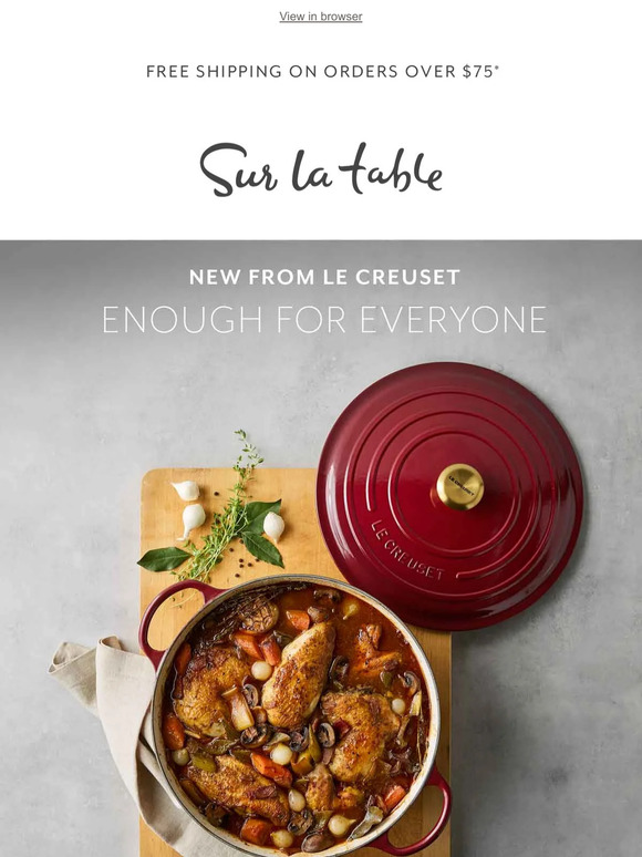 Sur La Table bankruptcy sale: Le Creuset, All-Clad, more top brands,  cookware items on clearance up to 65% off 