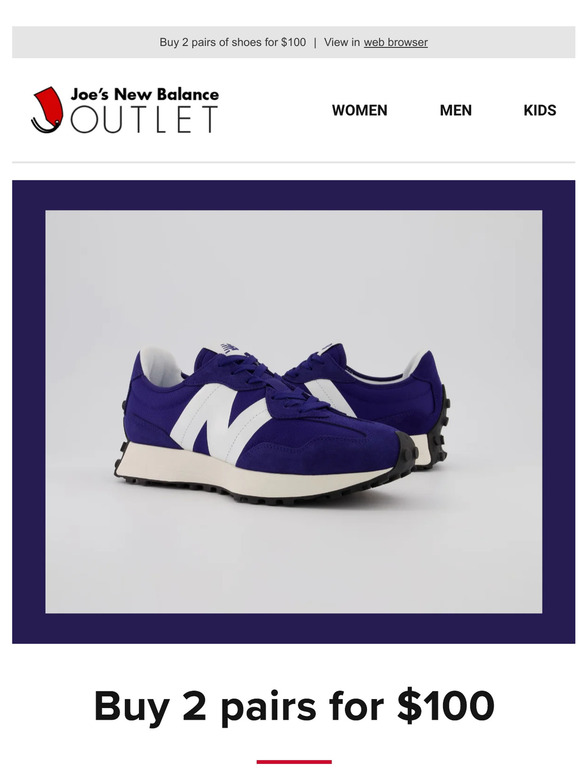 Joe's New Balance Outlet: YOUR DAILY DEAL: $39.99 Women's VENTR