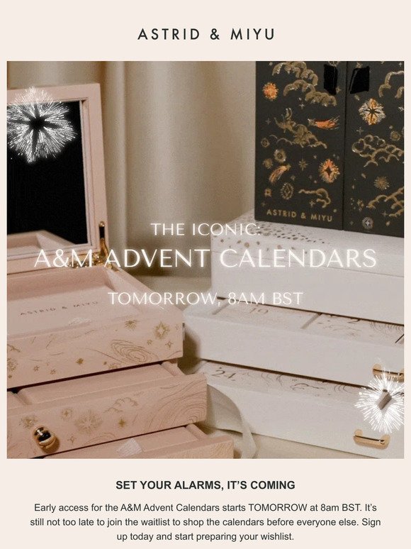 Astrid & Miyu's jewellery advent calendar is here for 2023