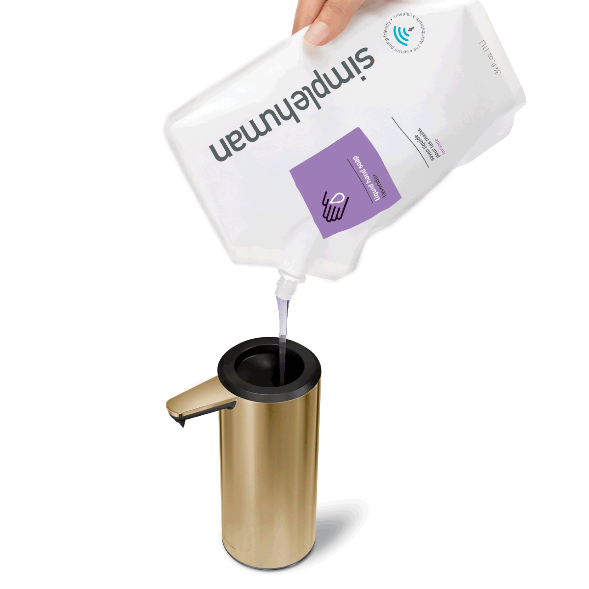 simplehuman Level up your handwashing Milled