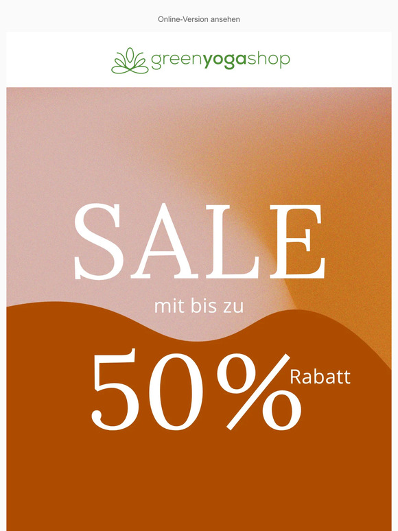 Herbst Sale 🍂 | Yoga Kleidung, Yogamatten und mehr mit bis zu 50 % Rabatt
