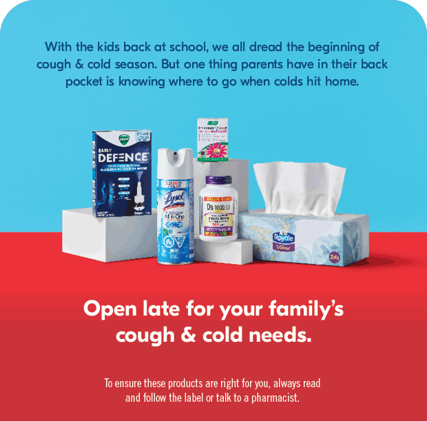 Shoppers Drug Mart beautyboutique.ca When colds hit home, we’re here
