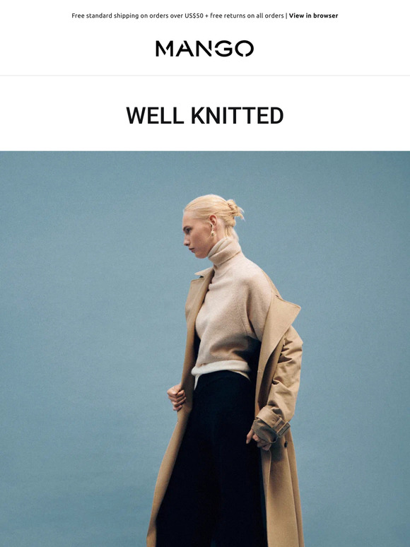 MANGO（マンゴ） The coziest knitwear 🧶 Milled