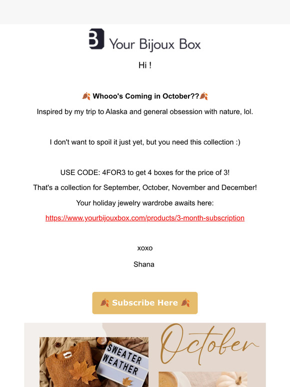 🦉Who? Whoooo?: October peek ahead 👀