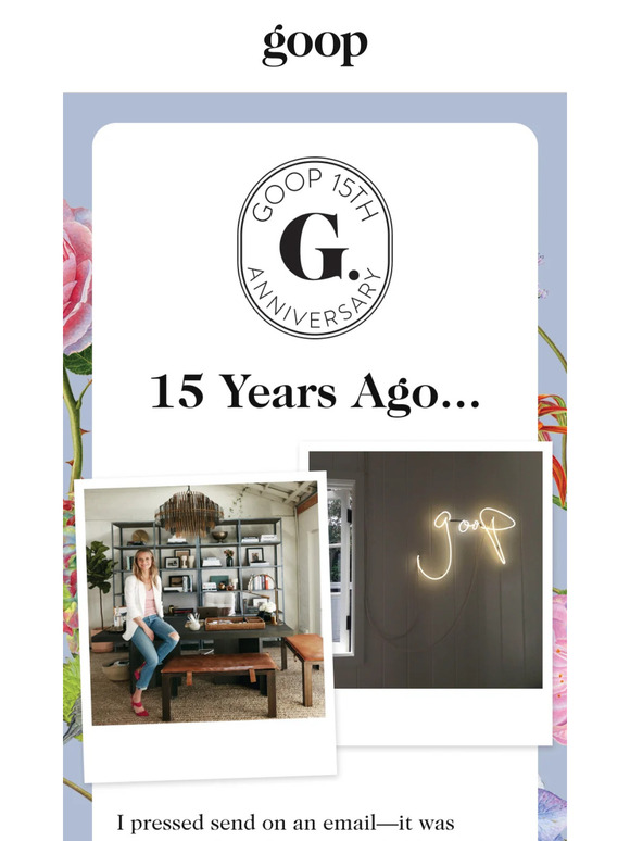 our 15th anniversary