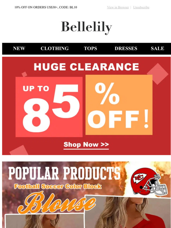 Looking for amazing deals? Our Sale Up To 85% Off!
