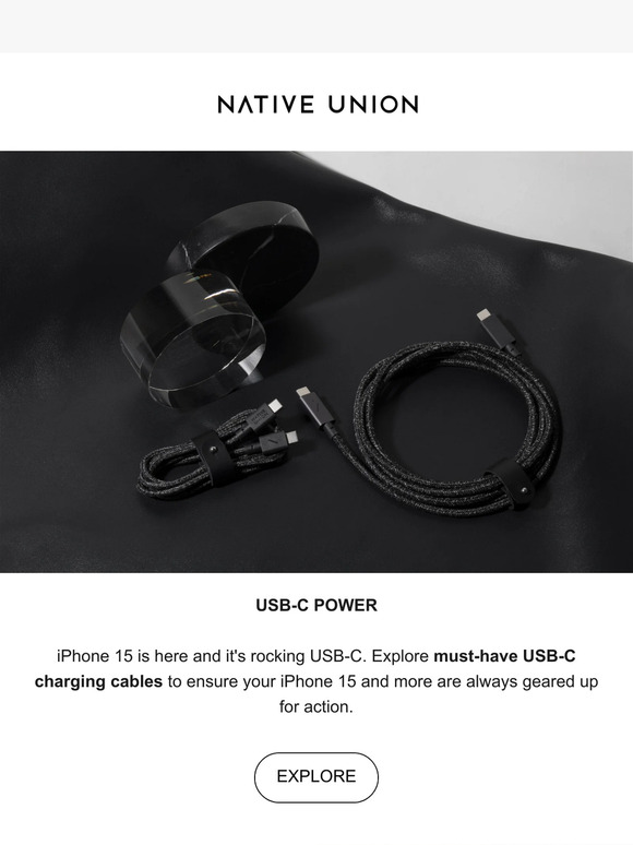 Everything you need for iPhone 15 & USB-C