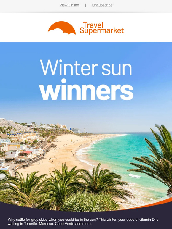 TravelSupermarket 10 of the best winter sun destinations ☀️ Milled