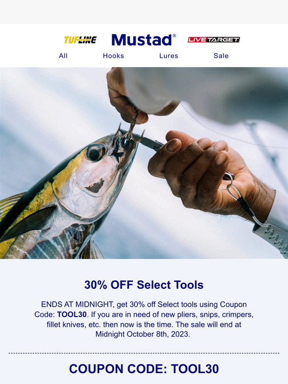 30% OFF | LAST CAST TOOL SALE