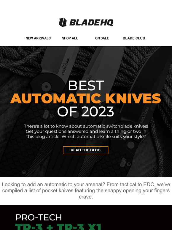 BladeHq Here are some of our favorite automatic knives! Milled