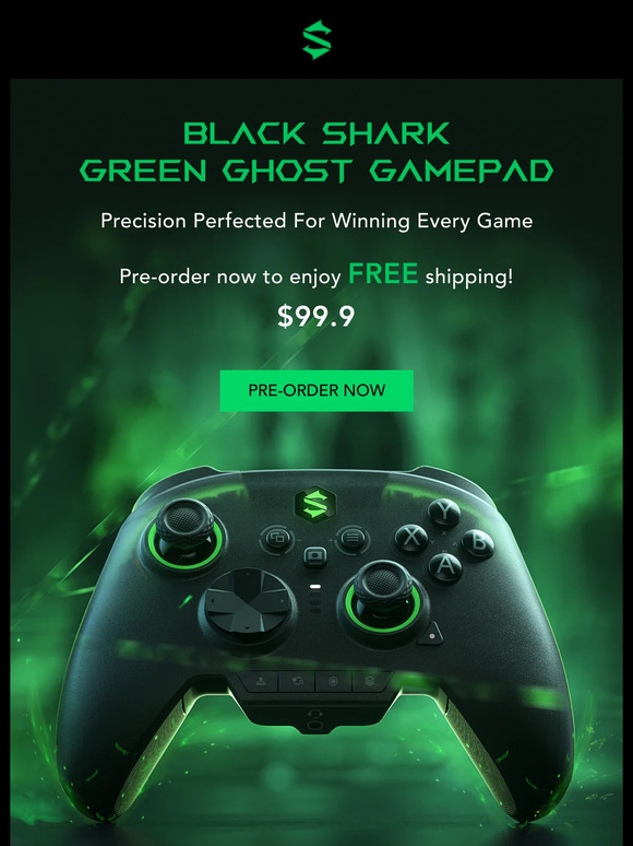 Blackshark 🎮Precision Gaming at Your Fingertips Milled