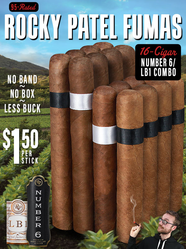 Rocky Patel Fumas 16 Cigar Combo