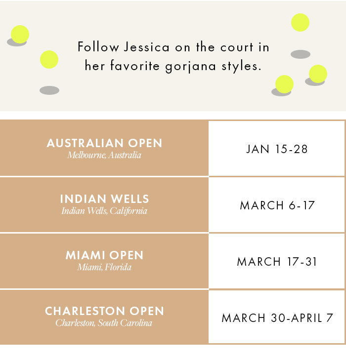 follow jessica on the court