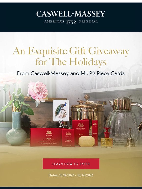 An Exquisite Holiday Giveaway 🎁