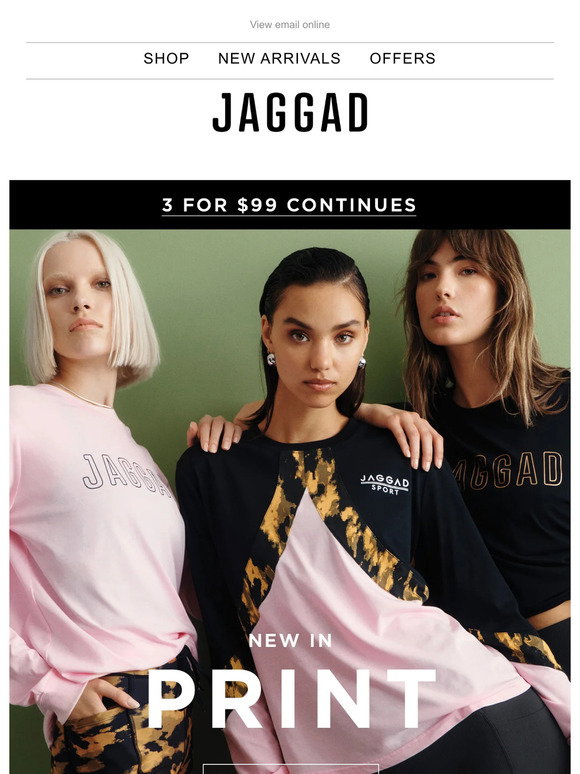 Jaggad: Trending now: must-have prints - 3 for $99 | Milled
