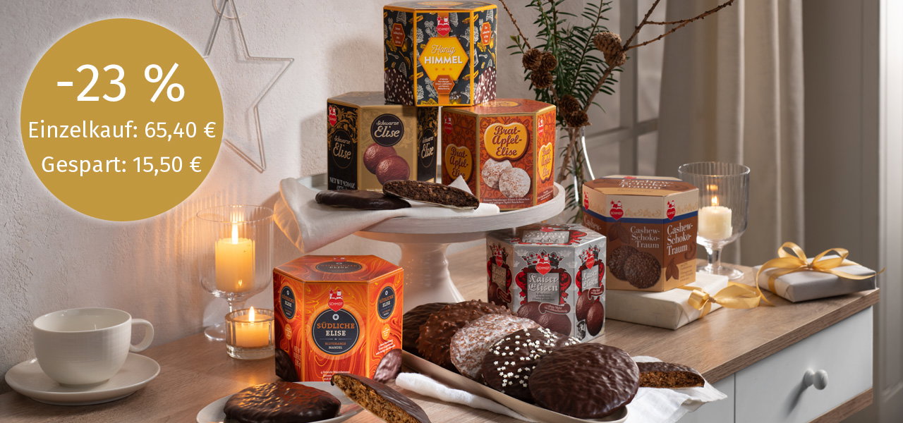 Lebkuchen des Jahres Kollektion