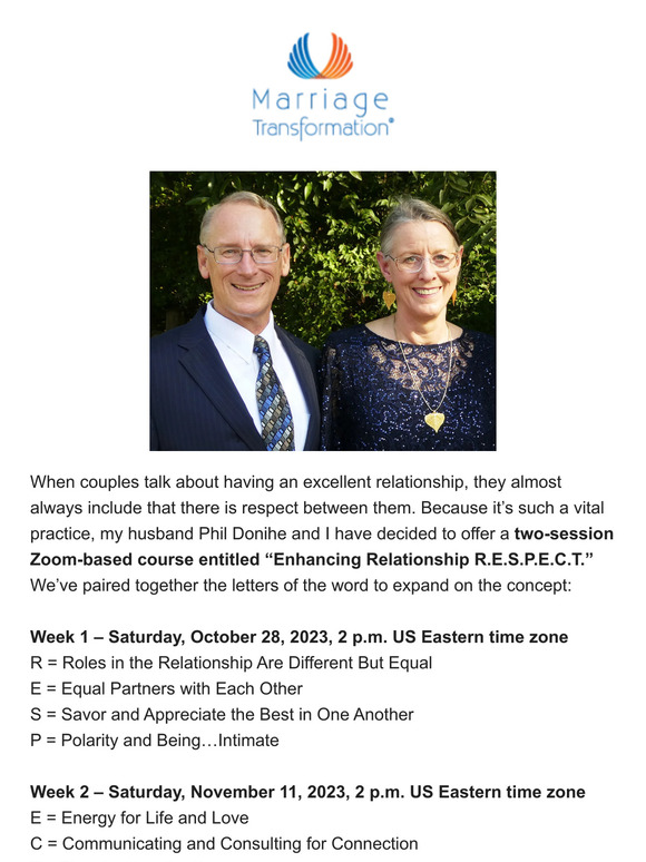 Enhancing Relationship R.E.S.P.E.C.T.