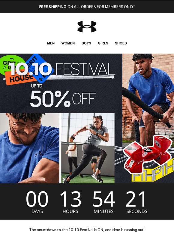 Countdown to the 10.10 is ON 🔥 UP TO 50% OFF