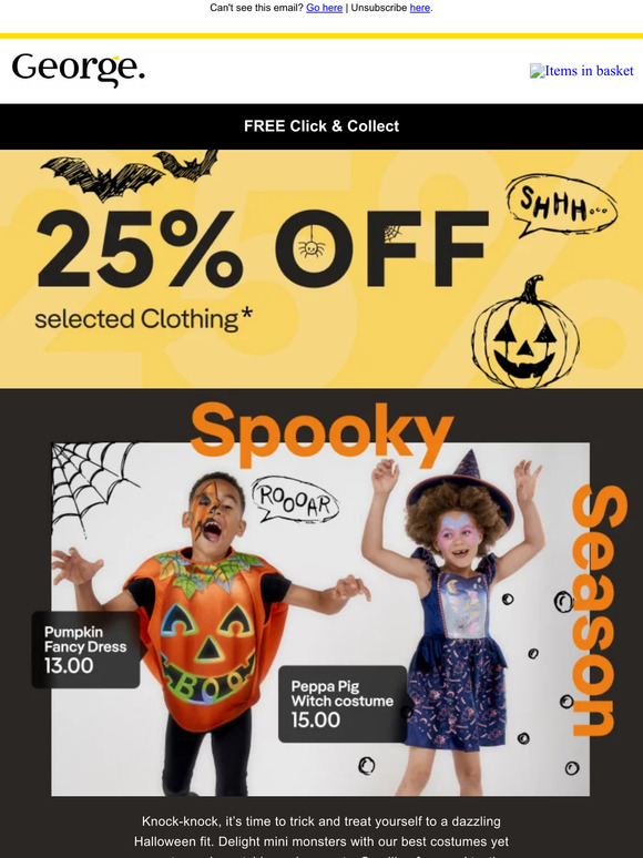 at Asda Halloween calls for spooky finds! Here's some home and