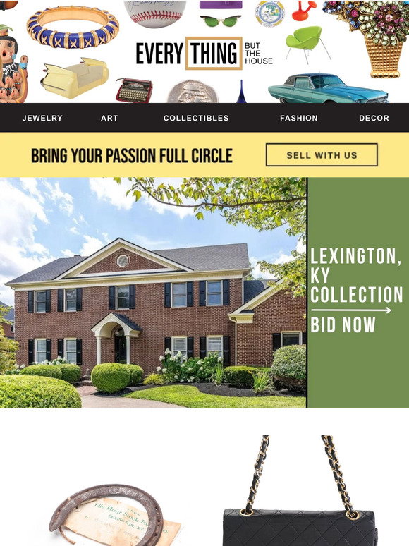 Everything But The House (EBTH): Peek Inside: A Curated KY Collection