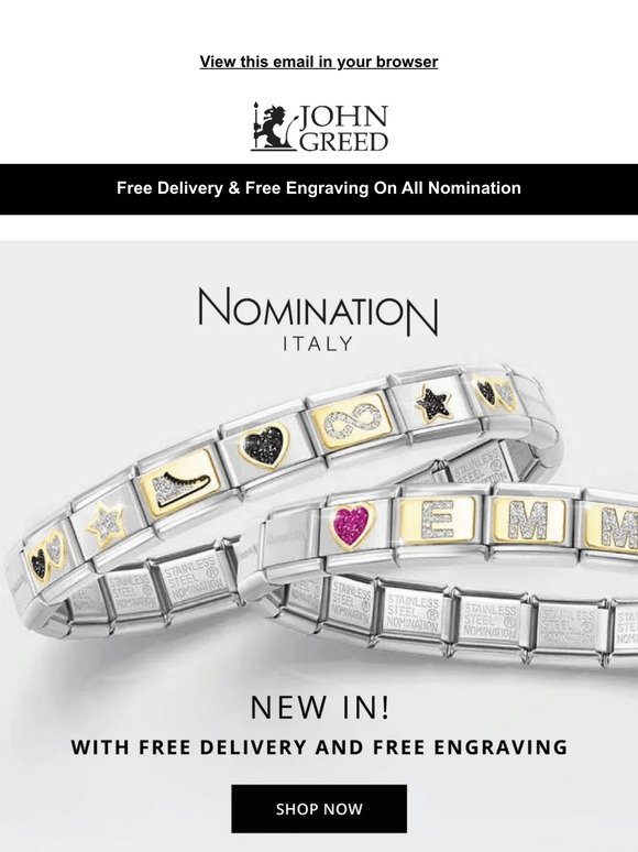 Open For BRAND NEW Nomination Charms ❤