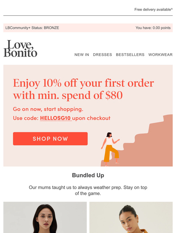 —, Get 10% off your first purchase!