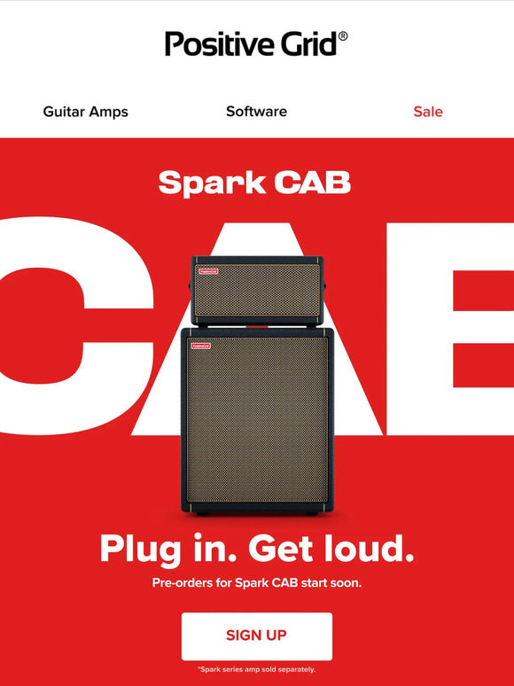 Amp your amp with Spark CAB 🤘
