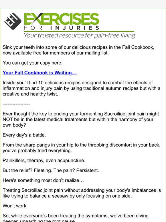 🚨WARNING🚨: The REAL Cause of Your Sacroiliac Joint Pain Revealed!