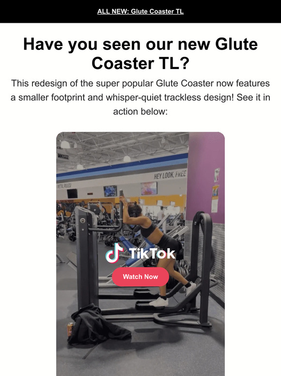 The Abs Company The allnew Glute Coaster TL🍑 Milled