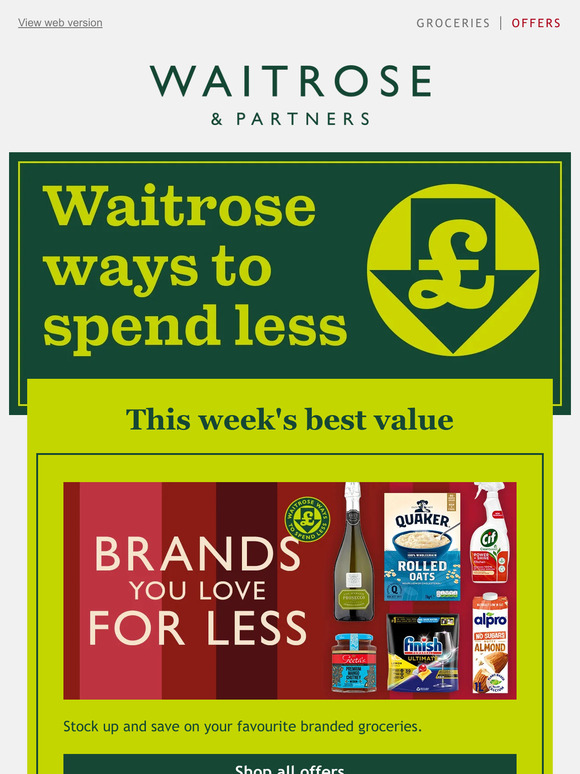 Waitrose Pet Save on the brands you love Milled