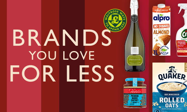 Brands you love for less