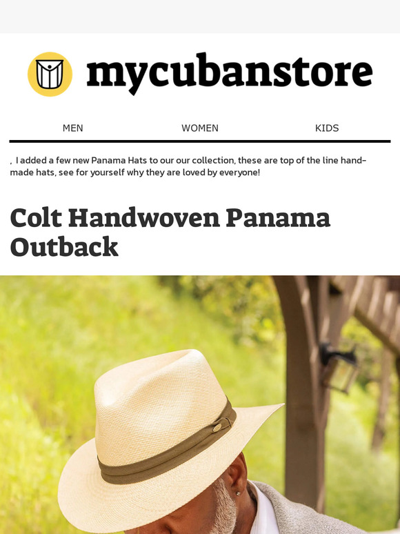 there,  these are my new Panama hats!!