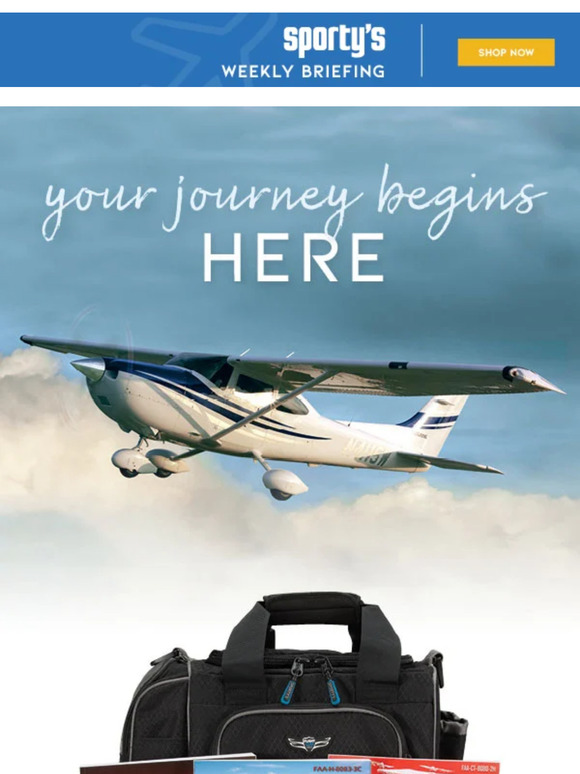 Sporty's Pilot Shop Take Off! Milled