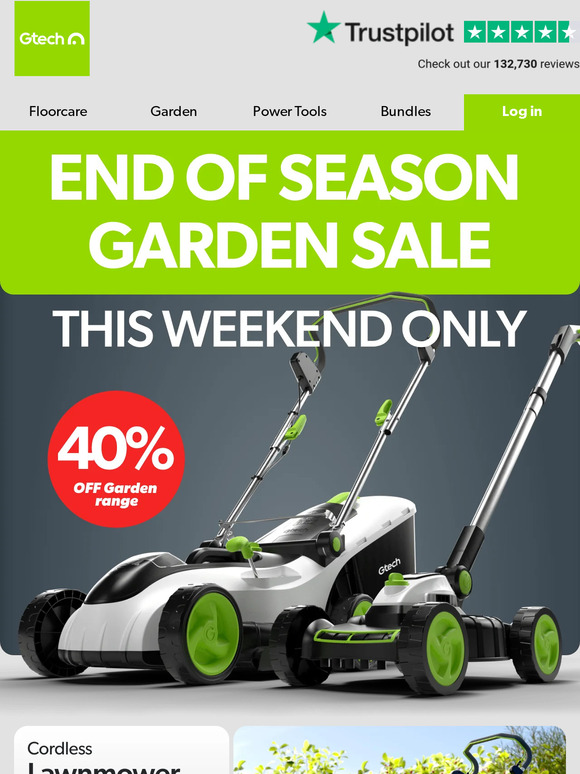 Don't miss up to 40% off Garden Tools
