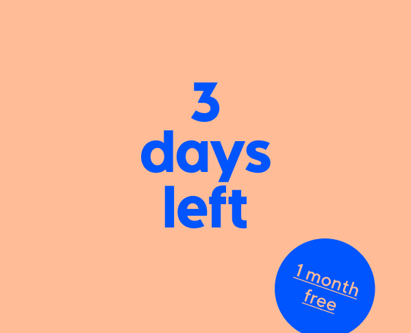 3 days left
