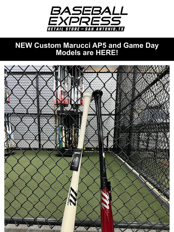 Baseball Express NEW Custom Marucci AP5's are HERE! 💣 Milled