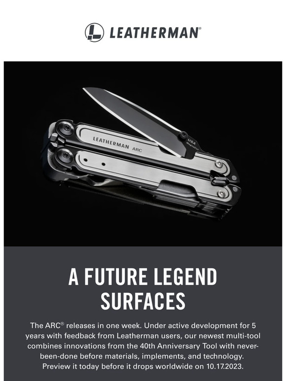 Leatherman First look at ARC Milled
